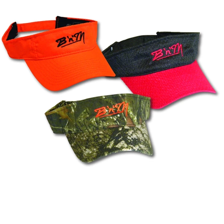 B'n'M Pole Company B‘n’M Logo Sun Visor Apparel 1 B'n'M Pole Company B‘n’M Logo Sun Visor Apparel