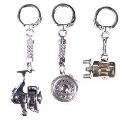 B'n'M Pole Company Miniature Reel Keychains Collectibles / Gifts