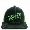 B'n'M Pole Company Apparel Neon Mesh Hat Green/Black
