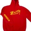 B'n'M Pole Company B'n'M Hoodie Red/Gold